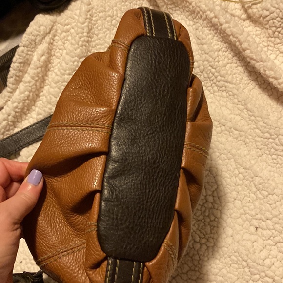 Clarks brown and tan purse - Picture 9 of 9